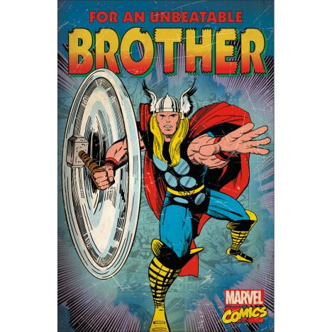 Brother Marvel Thor Birthday Card £2.49